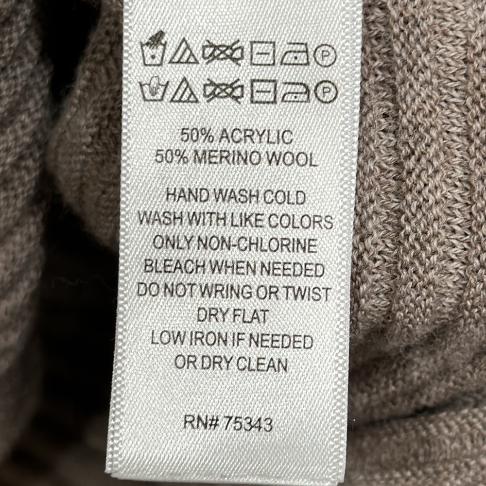 Tahari Ribbed Tunic Sweater - Picture 6 of 6